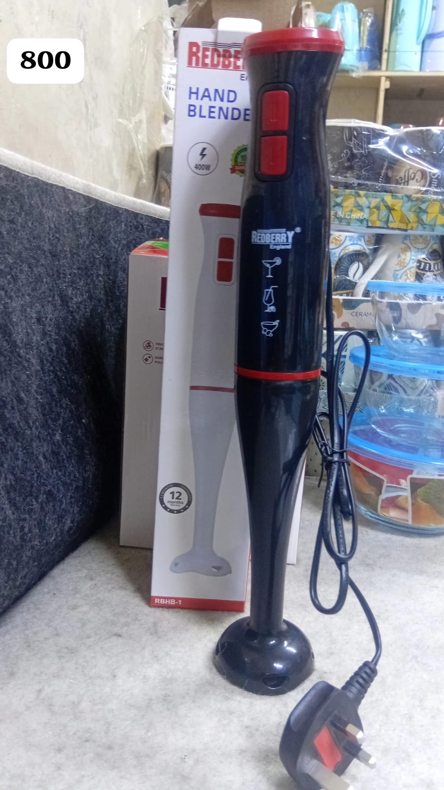 🎀redberry Electric Immersion Hand Blender Stick Mixer,For Making Soup,sauces,baby Food🥰Fast It only takes a few seconds to make soups juices and other delicacies
stainless steel panel The ergonomic