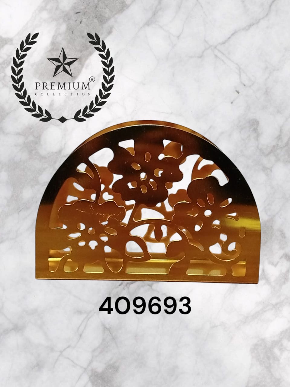 Modern Decorative Metallic Napkin Serviette Holder For Kitchen,Dining ,Picnic ,Restaurant🎀Made with durable stainless steel, this practical dining table tissue holder has a sturdy construction, that