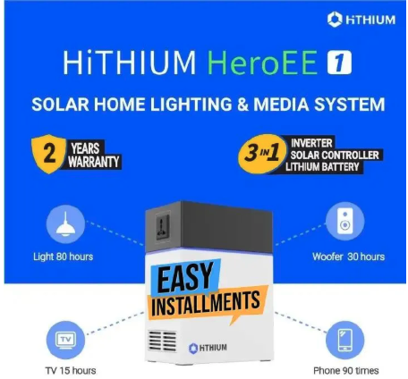 [Special Deal]  Hithium HeroEE1 Portable Power Station – your ultimate power backup! Charge via solar, car, or wall | 200W Output | 1004Wh capacity | 3-in-1 inverter + battery + solar controller
