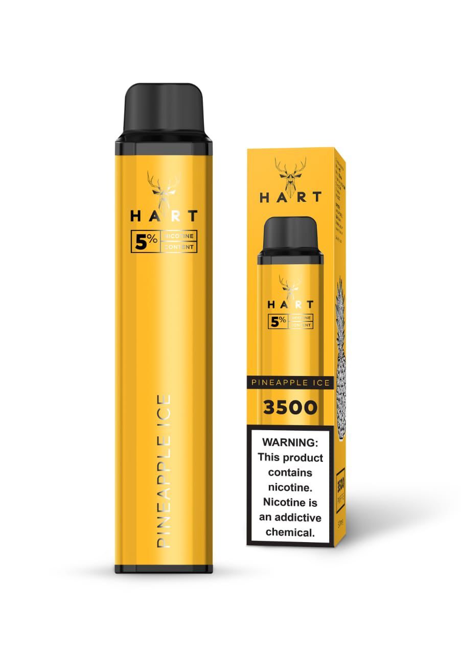 3500 Puffs Hart  Electronic Vape New Arrival Fashion Vape E-Cigarette Good Quality Vape,Good design and Easy to charge,Fashion Vape 3500 Puffs Good Price Fashion Style vape