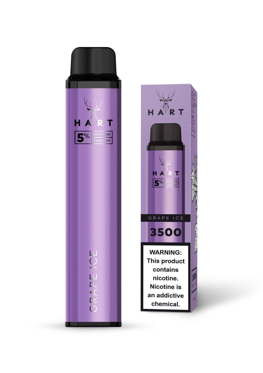 3500 Puffs Hart  Electronic Vape New Arrival Fashion Vape E-Cigarette Good Quality Vape,Good design and Easy to charge,Fashion Vape 3500 Puffs Good Price Fashion Style vape