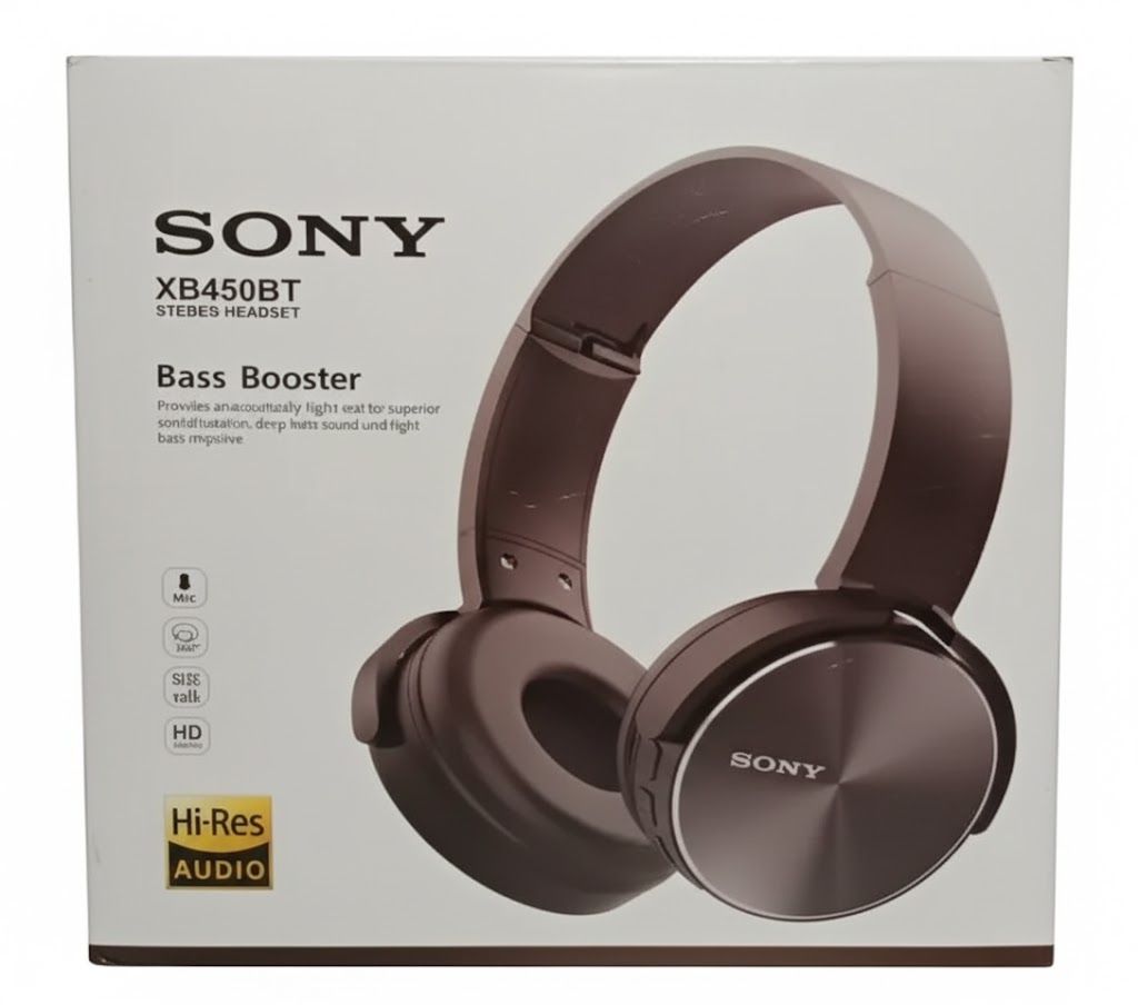 [SPECIAL OFFER] SONY WIRELESS XB450BT Bluetooth headphones FOR MUSIC ENTERTAINERS,clear and clear sound quality with MIC, deep bass, HD sound bass booster