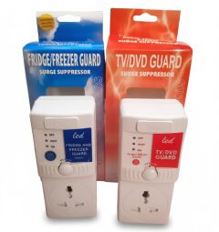 Led HIGH Voltage TV Protector/ TV Guard – Automatic Voltage Protector for TV, Home theatres, Decoders, and Gaming consoles , TV Guard and Fridge/ Freezer Guard Surge suppressor - 1pc