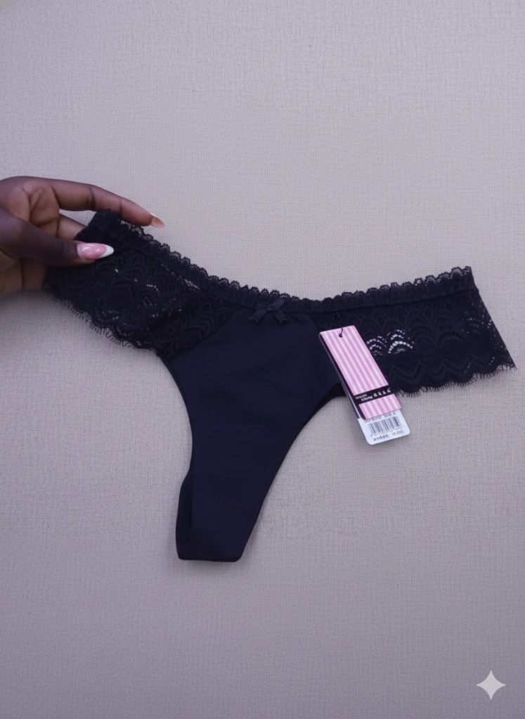 4 Pcs Women's low-rise panties solid color thong Girls Invisible briefs underwear clothing Ladies super soft Hollow out lace panties