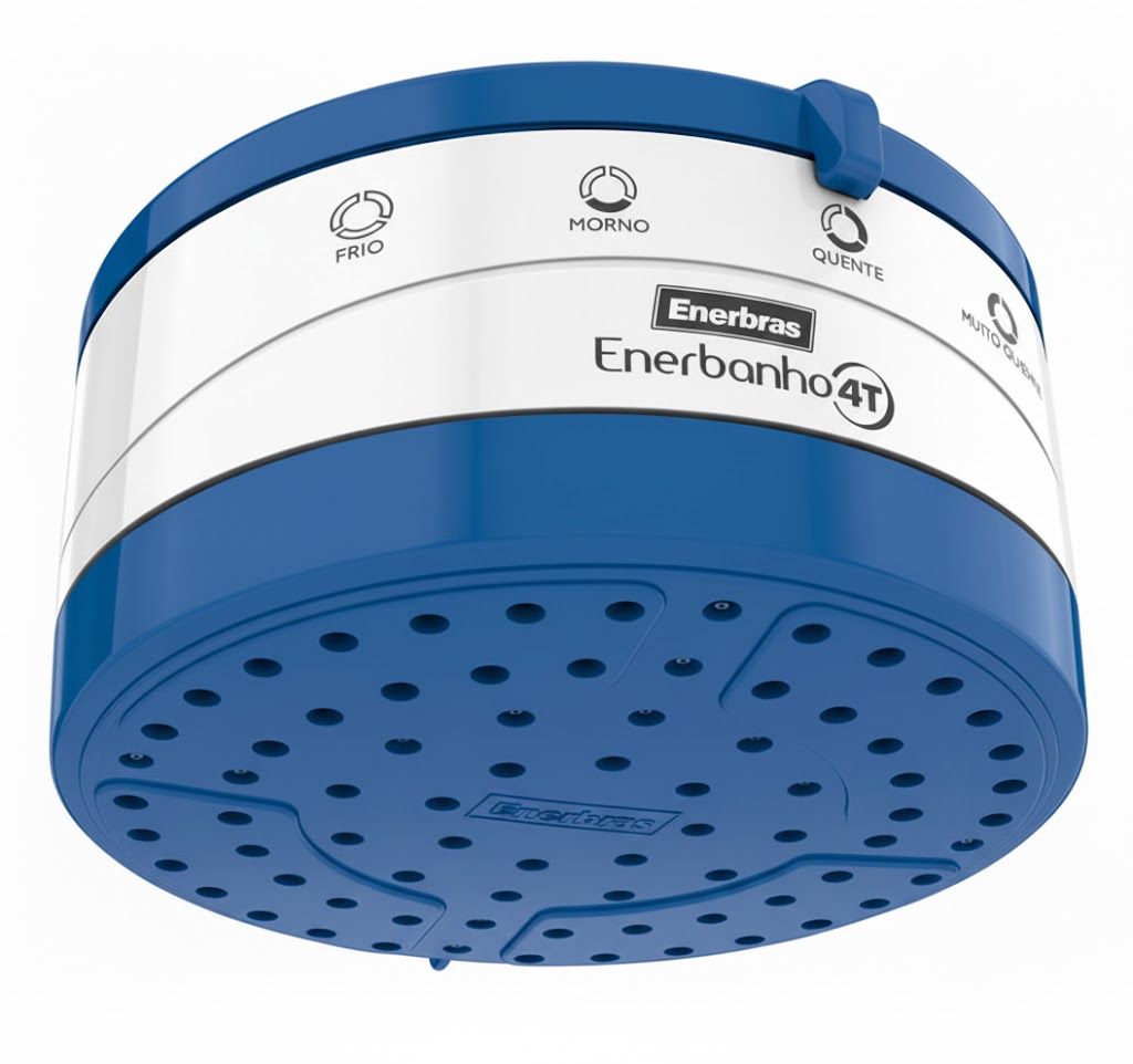 Enerbras Enershower Automatic Instant Hot Water Shower Heater, shower head Head for For Normal And Salty water