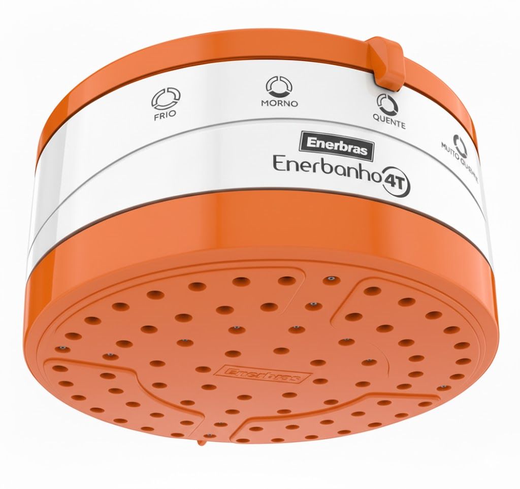 Enerbras Enershower Automatic Instant Hot Water Shower Heater, shower head Head for For Normal And Salty water
