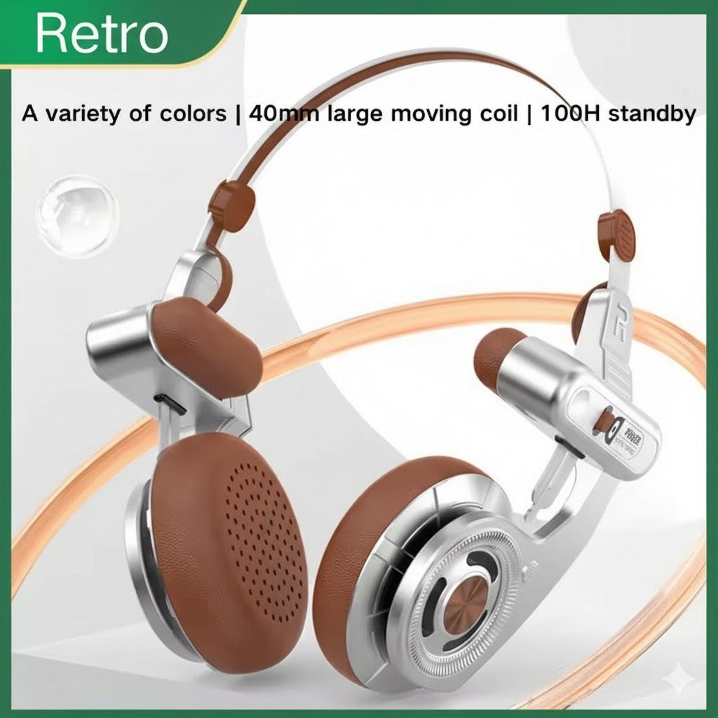 2025 New headset bluetooth wireless beats Battery life 20 hour AKZ-F1 LZ-E23 For Sooyn Portable Audio bluetooth gaming headphone[SPECIAL OFFER]