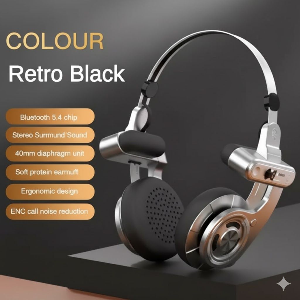 2025 New headset bluetooth wireless beats Battery life 20 hour AKZ-F1 LZ-E23 For Sooyn Portable Audio bluetooth gaming headphone[SPECIAL OFFER]