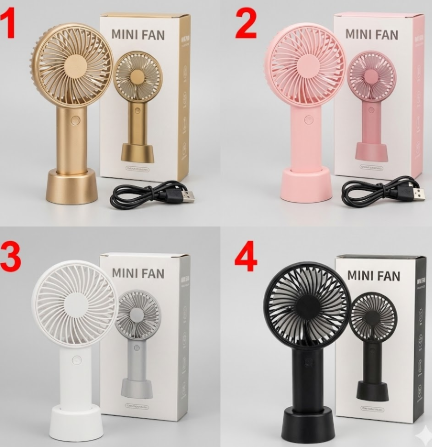 【Tech week Sale】Mini USB Handheld Fan – Rechargeable, Portable Cooling Fan for Instant Refreshing Air Anytime, Anywhere