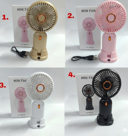 【Tech week Sale】Mini USB Handheld Fan – Rechargeable, Portable Cooling Fan for Instant Refreshing Air Anytime, Anywhere