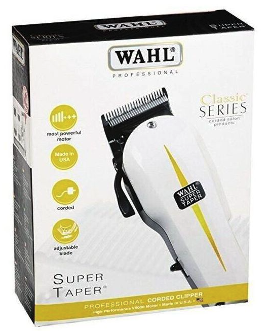 Wahl Professional Super Taper Clipper – Classic Series Kinyozi Shaving Machine✂️. Has a professional-grade electromagnetic motor for powerful, consistent cutting