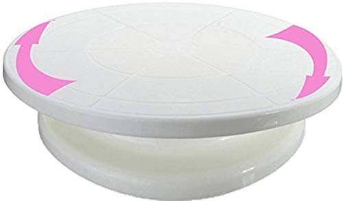 🎂 Round Easy Rotate Cake Stand – 28 cm Rotating Cake Decorating Turntable