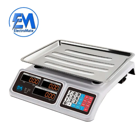 Electromate 40Kgs Digital Computing Weighing Scale
Enjoy fast, accurate, and reliable measurements every time with the Electromate 40Kgs Digital Scale.Perfect for shops, supermarkets, and markets.
