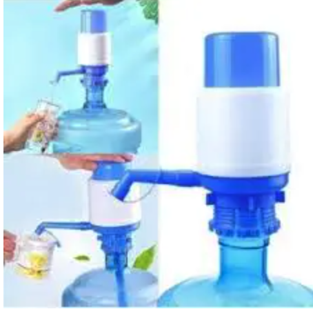 Manual Hand Press Water Dispenser Pump - Universal Fit for 19L & 20L Bottles - Portable & No Electricity Required - BPA-Free Manual Pump for Home, Office, & Camping