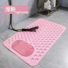 Anti-Slip Bathmats Bathroom/Shower Mat with Foot Scrubber Brush.Just the right Wellness & Self-Care Essential you need for your feet.