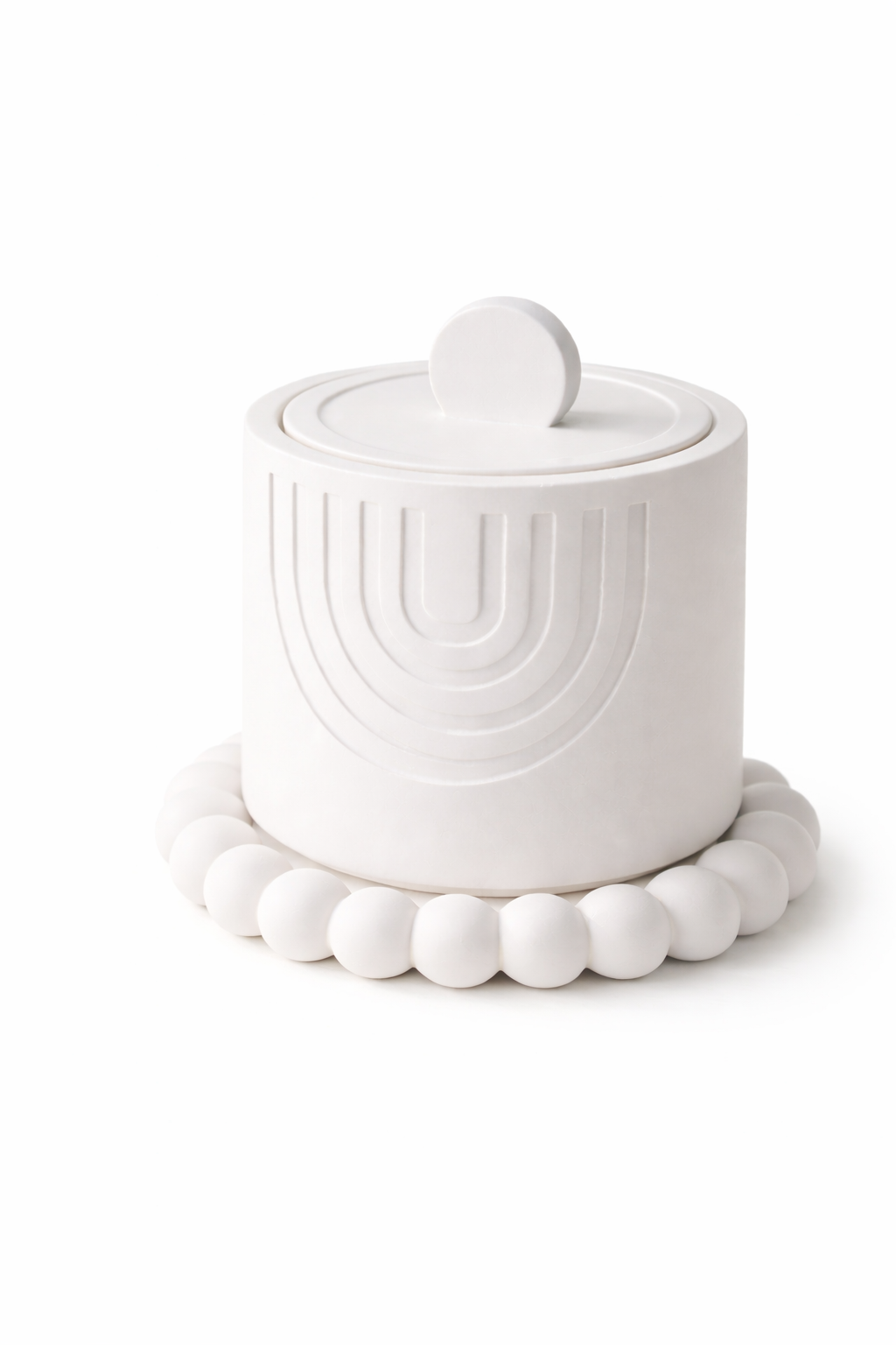 HOT DEAL 2 pcs Home Decor quality Storage Dish+ lid +Small round bubble tray -a luxurious touch to your interior setting, can be used for storing you jewelry.