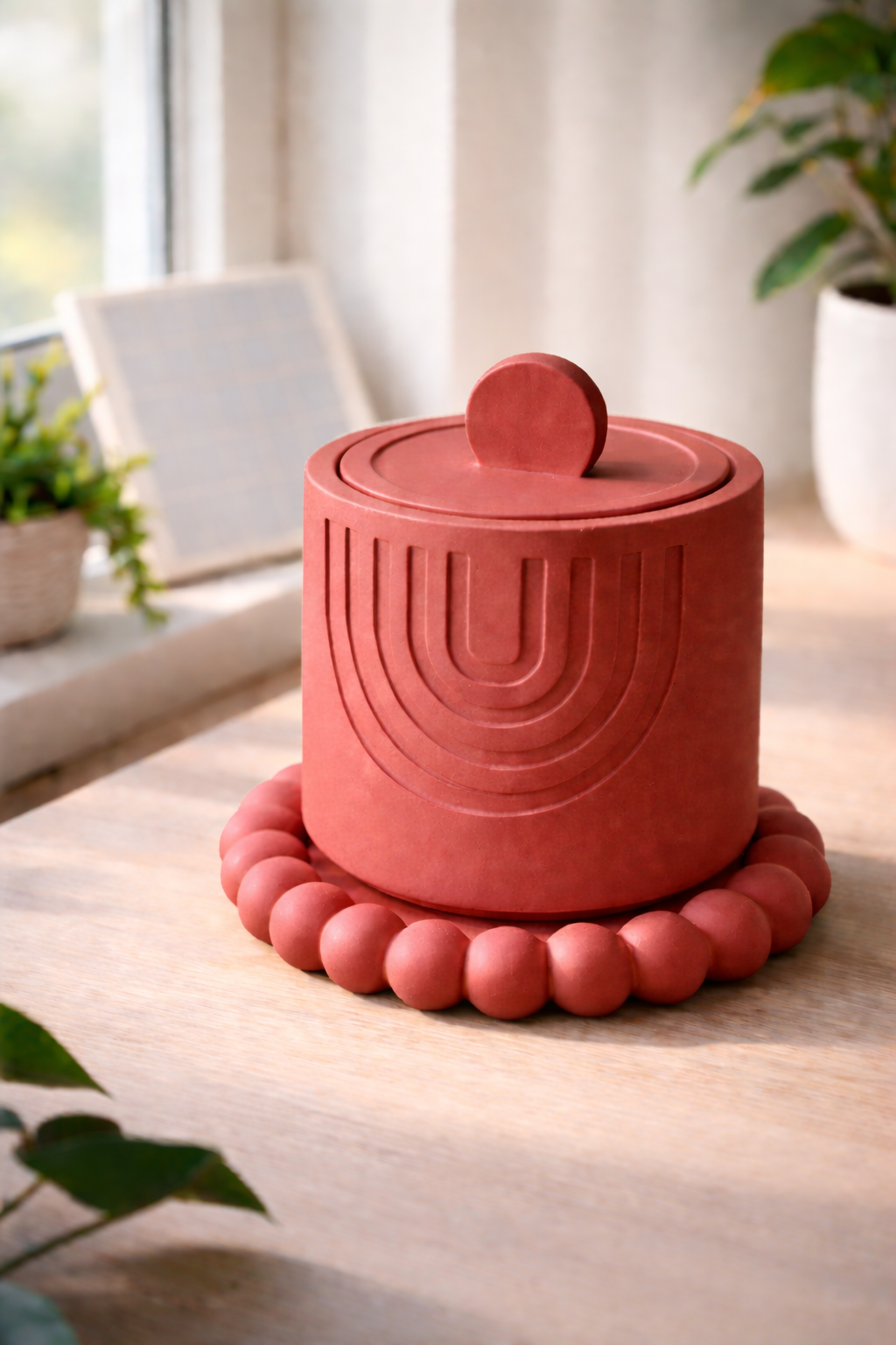 HOT DEAL 2 pcs Home Decor quality Storage Dish+ lid +Small round bubble tray -a luxurious touch to your interior setting, can be used for storing you jewelry.