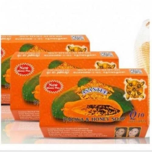 OFFER!! Original Asantee Papaya And Honey Anti Acne Soap – Nourishing, Natural Skincare for Smooth & Glowing Skin**Asante soap.Good for all type of skin.