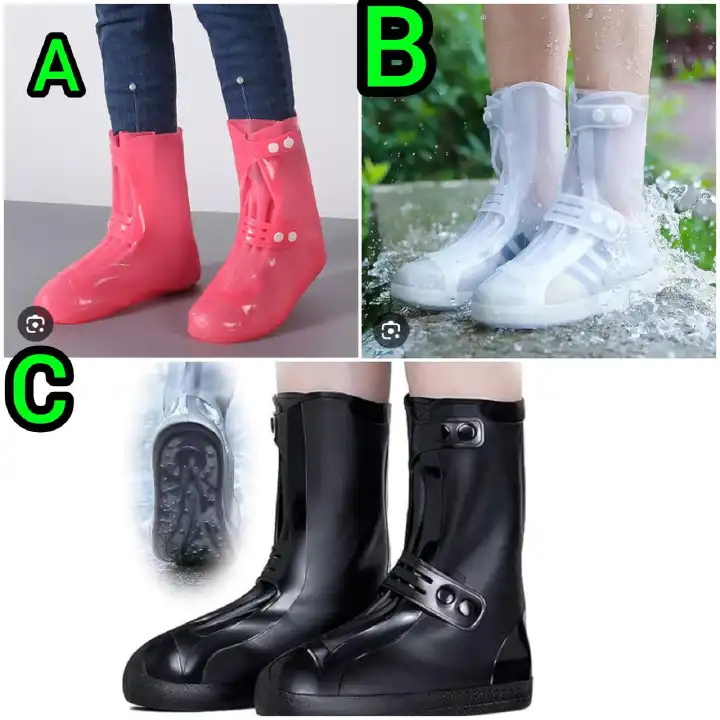 High Quality Stylish Rain Shoe Covers – Waterproof & Reusable