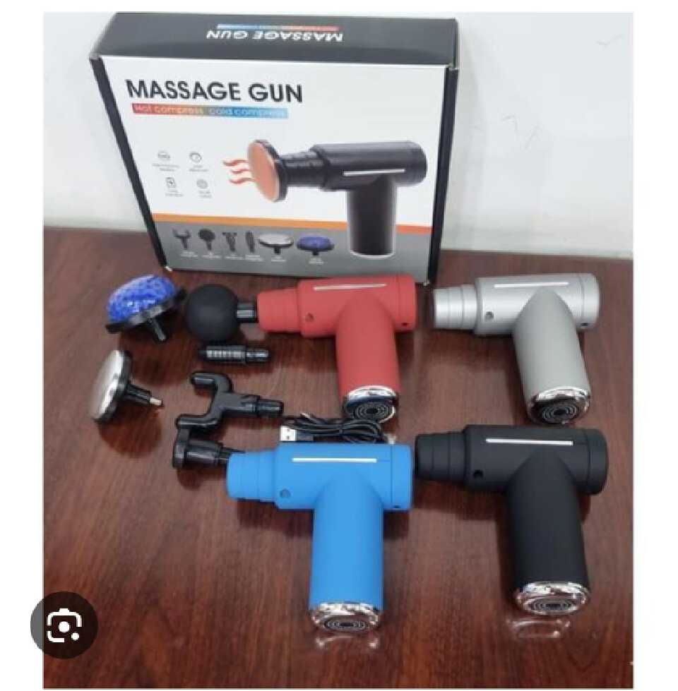 Generic massage gun with heat and cold 6 in 1 – Muscle Recovery & Deep Tissue Massager