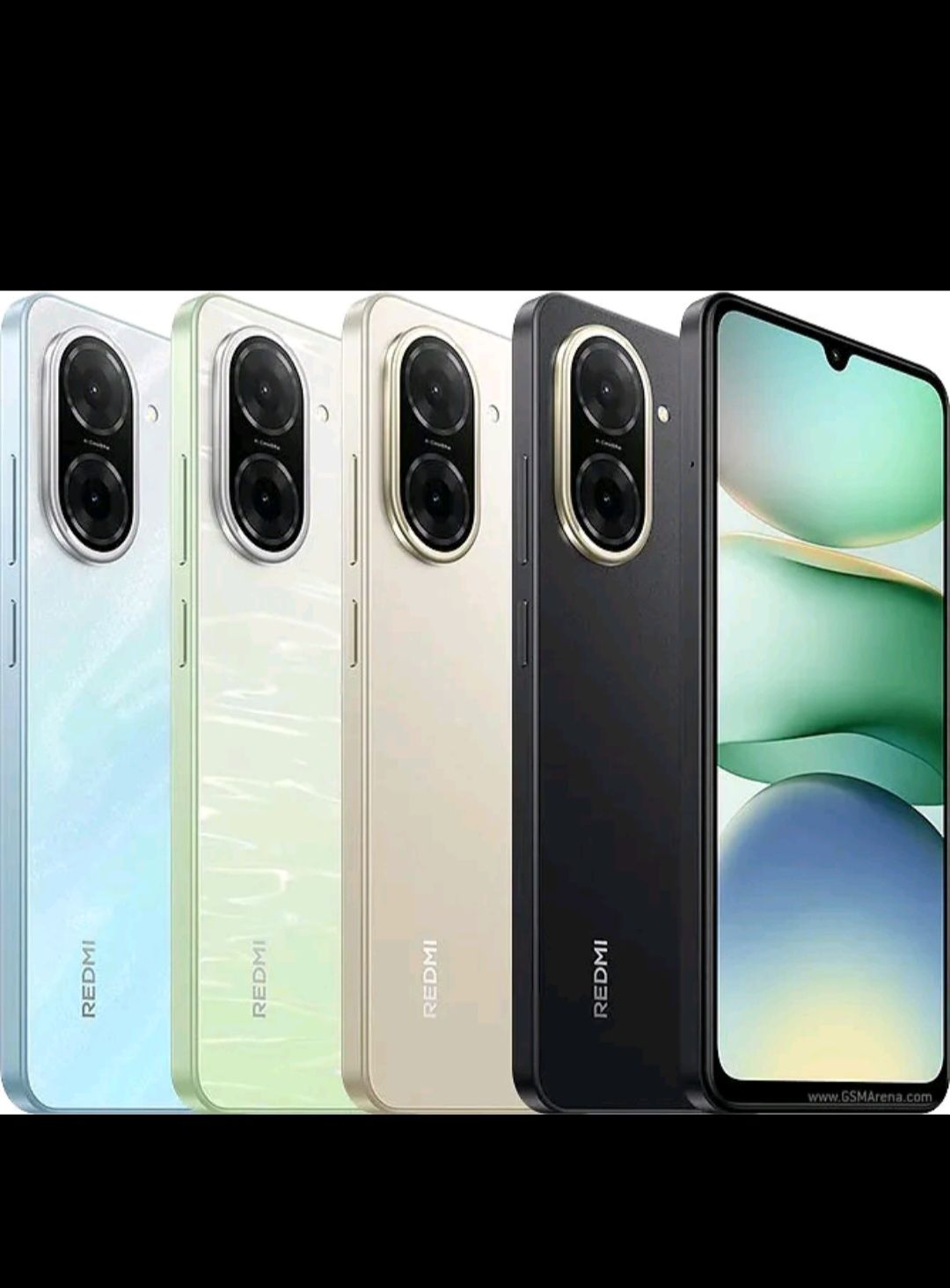 Redmi A5  Display 6.88" 4GB + 128GB Dual SIM 32MP main camera 8MP front camera 5200mAh battery Side fingerprint sensor USB Type-C Phones SmartPhone