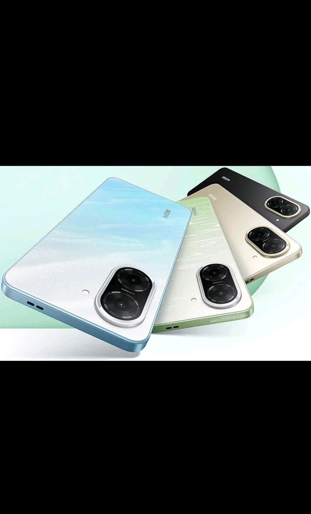 Redmi A5  Display 6.88" 4GB + 128GB Dual SIM 32MP main camera 8MP front camera 5200mAh battery Side fingerprint sensor USB Type-C Phones SmartPhone