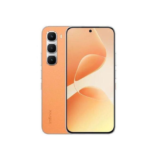 Infinix Hot 60 Pro 128GB+16(8+8)GB 6.78" 144Hz Screen 4G Slim Phone Dual SIM 5160mAh 45W Fast Charging 50MP Camera Fingerprint Lock NFC MTK Helio G200 Gyroscope AI Smart Phones
