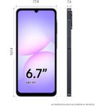 Samsung Galaxy A07 128GB+4GB / 64GB + 4GB MTK Helio G99 6.7" 90Hz 50MP Dual Camera 5000mAh 25W Type-C Charge Android 15 Smart Phones IP54 Waterproof Side Fingerprint phone
