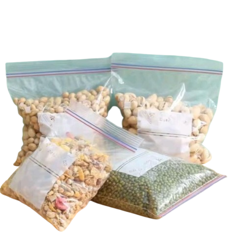Reusable Silicone Ziplock Fridge Bags – Eco-Friendly Food Storage, Capacity: 1litre (25 pieces )/Capacity: 2 litres (15 pieces) to Store food safely and keep it fresh for longer!