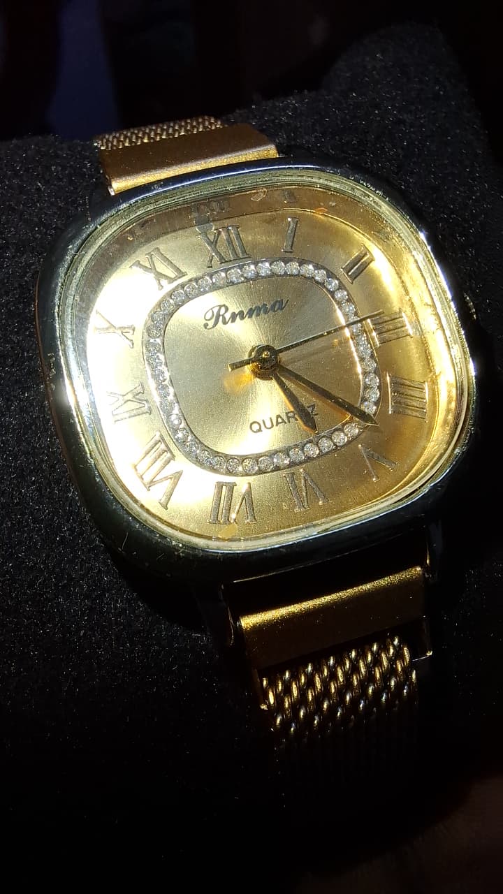 Cute Magnetic Ladies Watch Stainless Steel Mesh Strap, Mechanical Wristwatch, Elegant Fashion Watch for Women