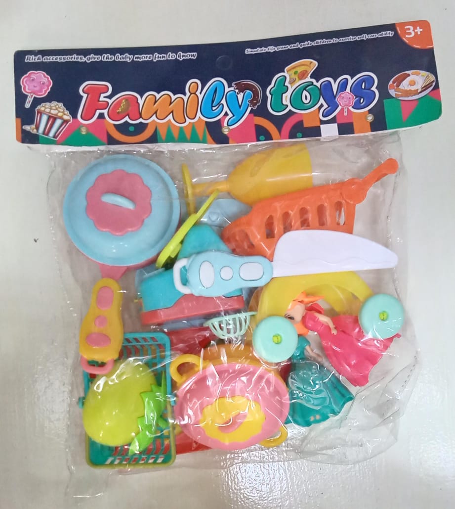 Kids Kitchen Play Set Colorful Cooking Toys with Pots Pans Utensils Toy Food and Mini Kitchen Accessories for Pretend Play and Learning