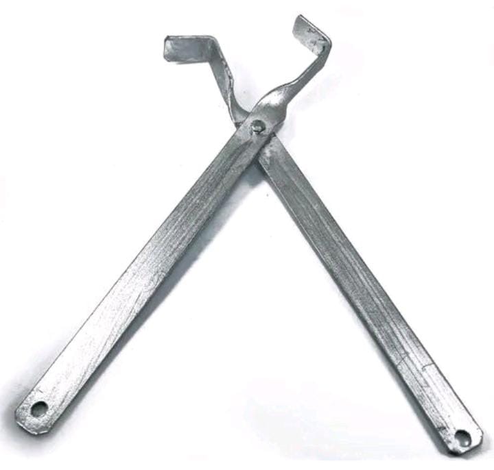 Scissors Sufuria Kamata Cooking Pot Holder