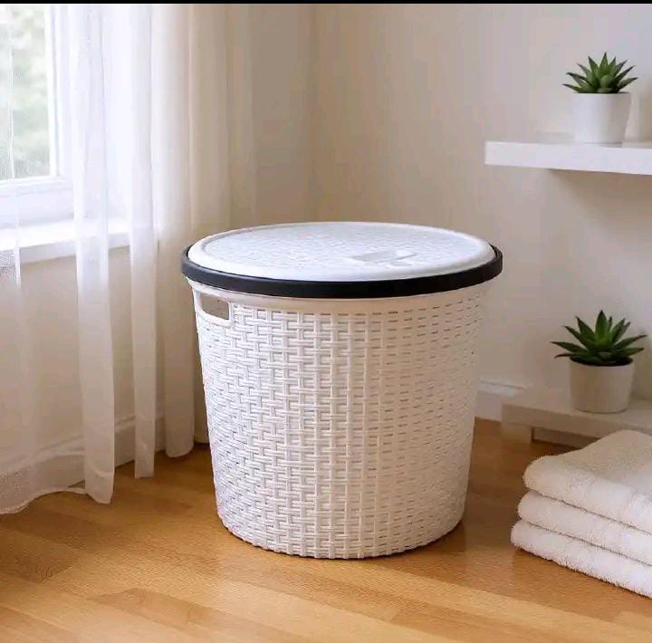 [ SHOP SMART AND SAVE BIG AT AN AMAZING OFFER PRICE 🤩🤩✨ !!! 1Pc Classy Very Quality Durable & Stylish LB03 Kenstart Laundry Basket Size ; 43×36cm...Designed With Durability and Functionality ✔👌
