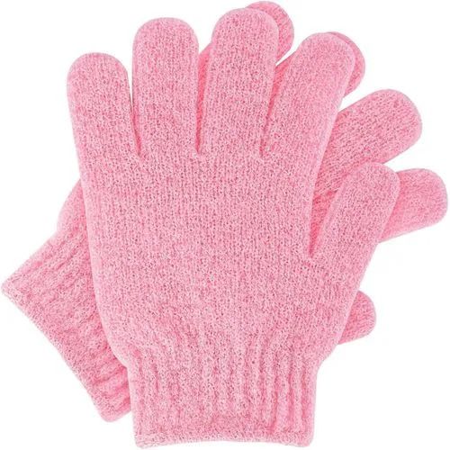 Bath & Shower Exfoliating Gloves Assorted Colors For Body Scrub & Bath