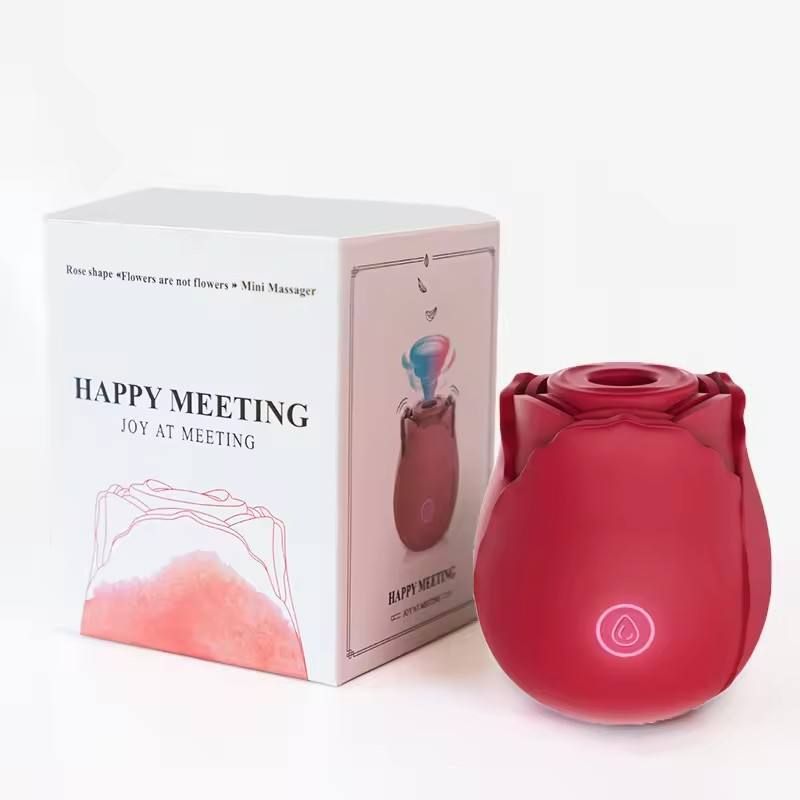 Rose G Spot Vibrator Intimate Sucker Vagina Sex Toys Adult Female Sexual Products