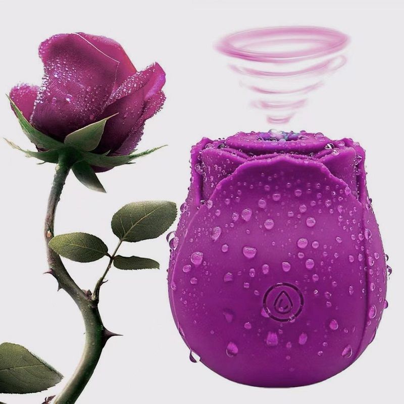Rose G Spot Vibrator Intimate Sucker Vagina Sex Toys Adult Female Sexual Products