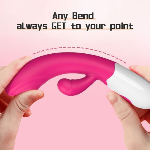 30 Mode Vibrator Massager Female Womens Upgraded Vibrator Powerful G Spot Silicone Dildo Powerful Quiet Vagina Clit Stimulator 2 Motors Best Seller Adult Sex Toys Gift for Girlfriend Wife