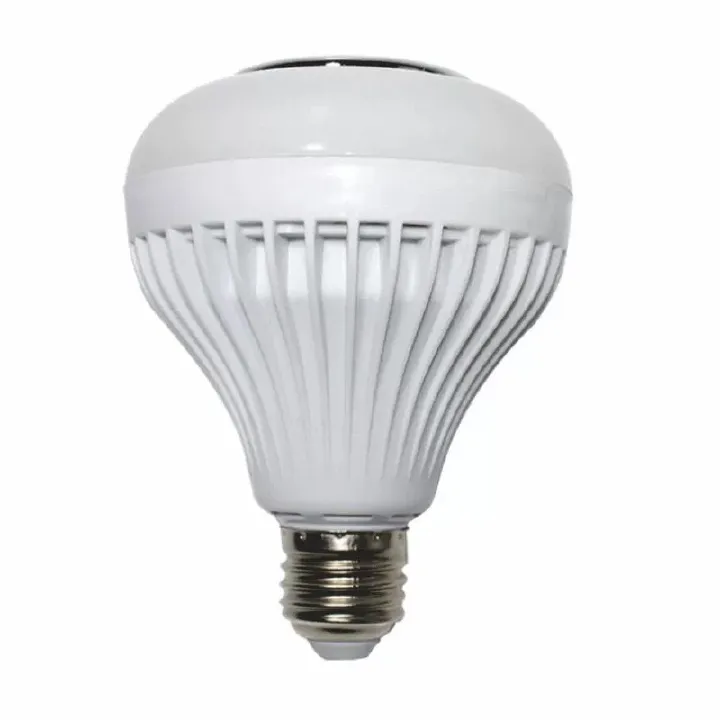 Double Base Wireless Bluetooth Speaker Bulb APP Control LED Lamp Smart Light Music Player Audio Remote Control Subwoofer Speaker Systems Send the hook