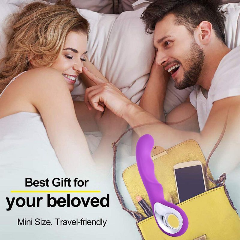 Women G-Spot Vibrator USB Rechargeable Wand Discreet Dildo Handhold Clit Vagin Massager Sex Toy Adult Gift For Ladies Girlfriend Wife