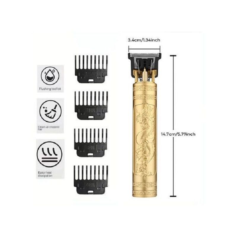 T9/T9 PRO  USB Electric Hair Cutting Machine Rechargeable Hair Clipper Man Shaver Trimmer Barber Professional Beard Trimmer T9 /T9 pro