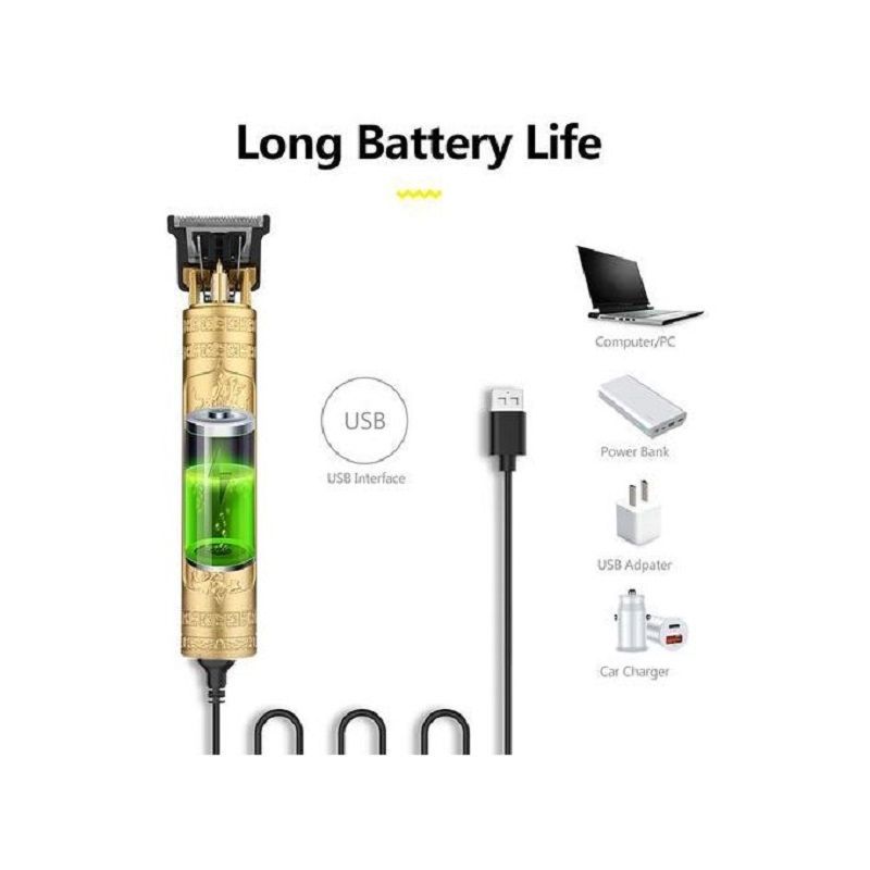 T9/T9 PRO  USB Electric Hair Cutting Machine Rechargeable Hair Clipper Man Shaver Trimmer Barber Professional Beard Trimmer T9 /T9 pro