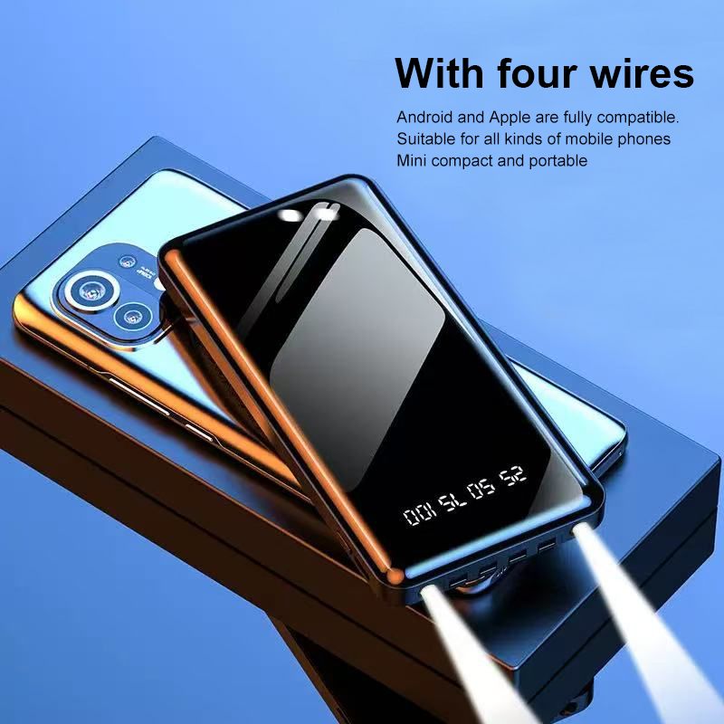 KingNote 66W Power Banks 20000 MAh Portable Super Fast Charger.charger cell phone, Bluetooth headset and other mobile electronic products，Ultra-long battery life