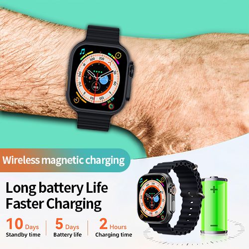2.09''Inch T900U Smart Watch Dual Band 2-In-1 With Bluetooth Headset