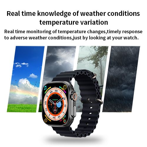 2.09''Inch T900U Smart Watch Dual Band 2-In-1 With Bluetooth Headset