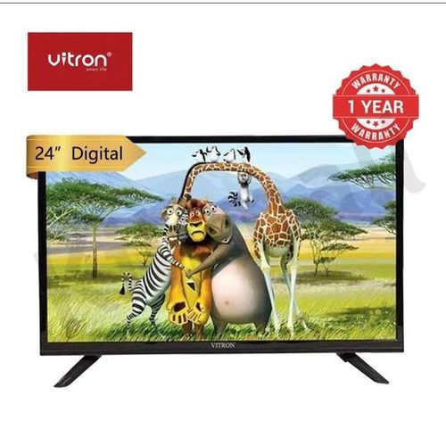 VITRON 24 INCHS LED DIGITAL TV With Inbuilt Decoder