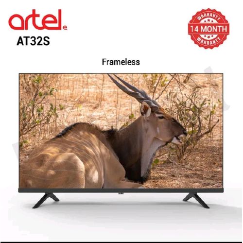 ARTEL 32" Inch BLUETOOTH TV FRAMELESS Smart Android TV with Inbuilt Decoder Inbuilt WIFI,Netflix,Youtube