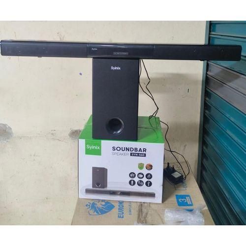 Synix Sound Bar Multimedia Woofer Speaker System SYN-S60 BLACK