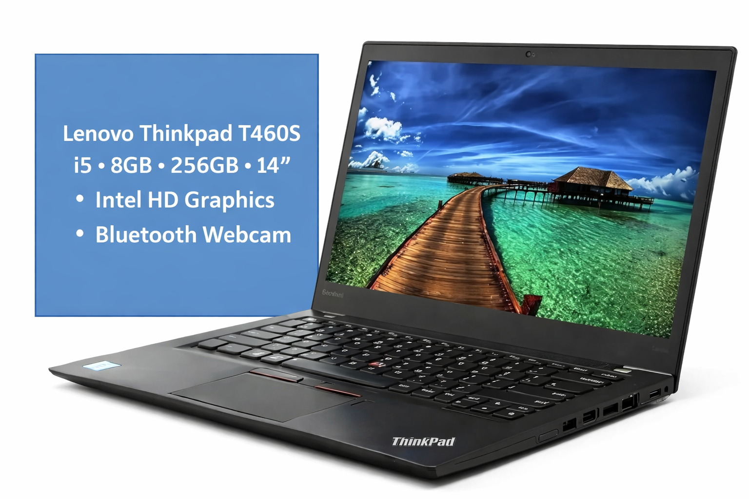 Lenovo ThinkPad T460 Core i5 8GB RAM 256GB SSD Laptop