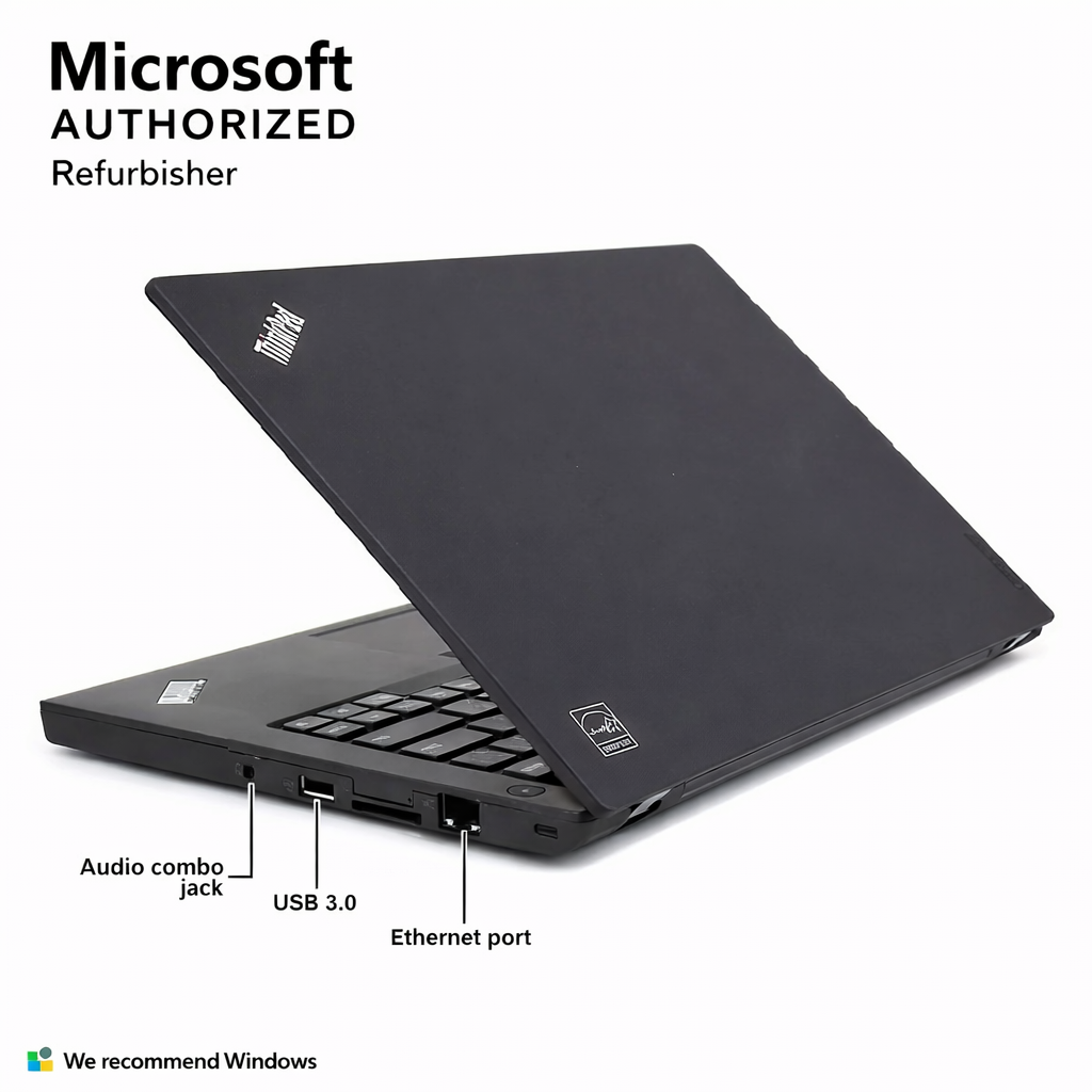 Lenovo X260 Core i5 Laptop - 8GB RAM, 256GB SSD (Refurbished)