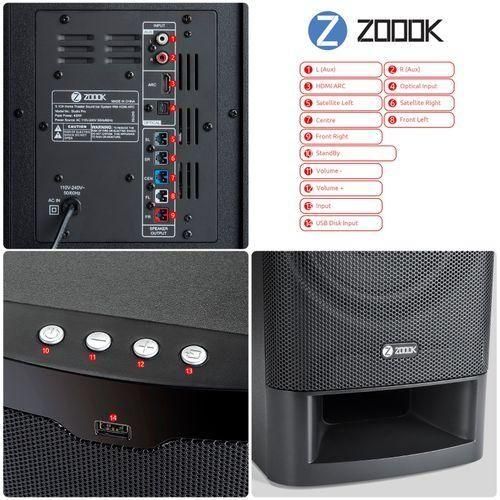 ZOOOK ZB-Studio Pro - 5.1 CH Home Theatre - 400 W